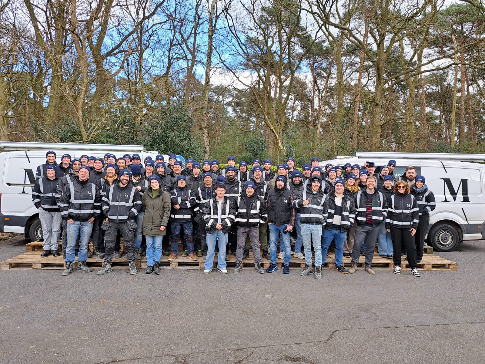 Groep medewerkers van Mourik tijdens een PROFAST-training